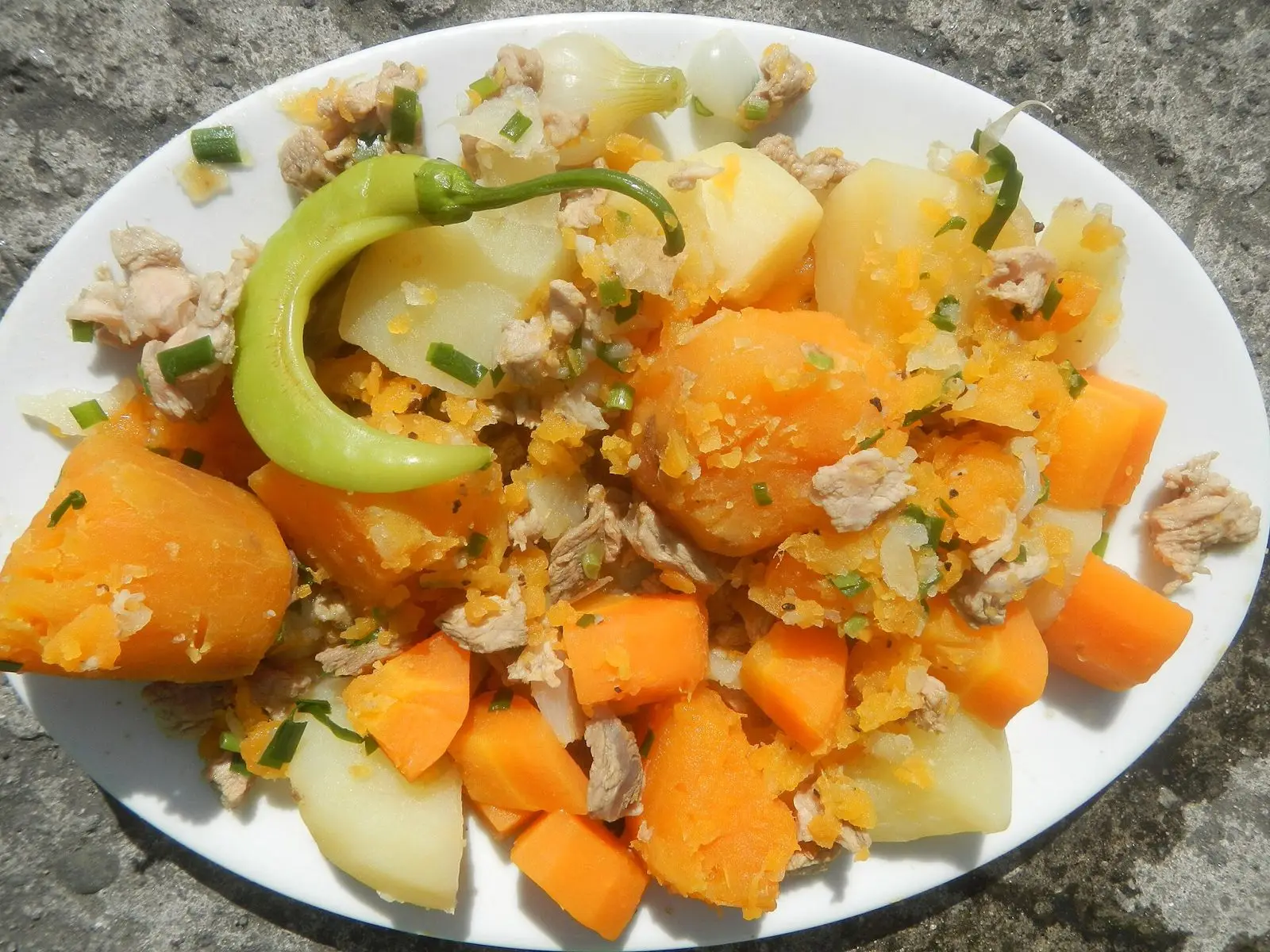 Pomarańczowe warzywa