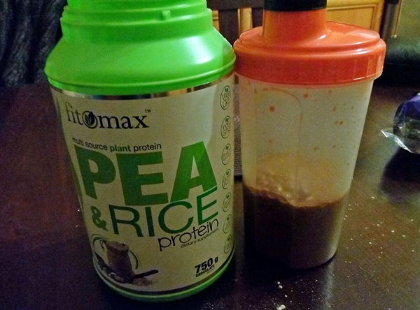 pea & rice protein